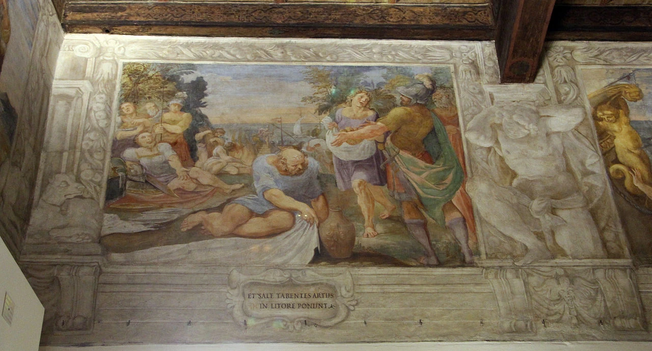 Storie dell'Eneide. Annibale Carracci e allievi - Palazzo Fava, Bologna 6
